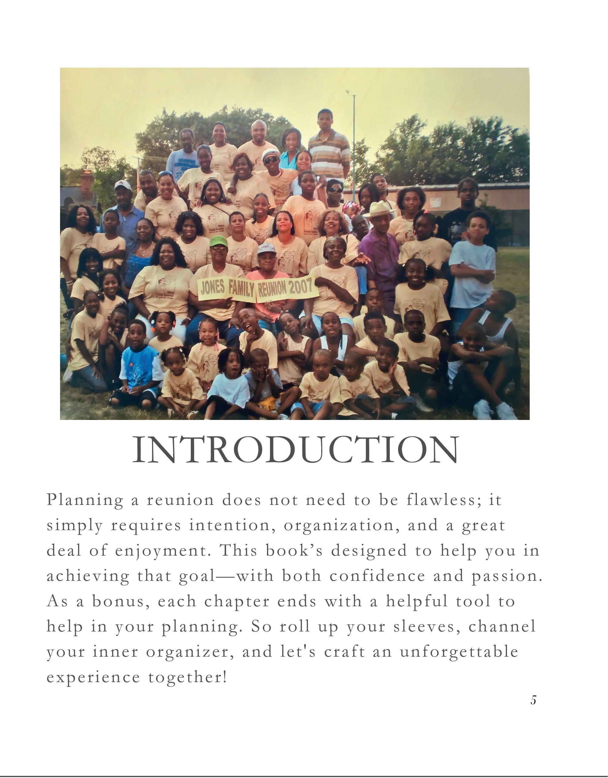 A Guidebook for the Novice Family Reunion Planner